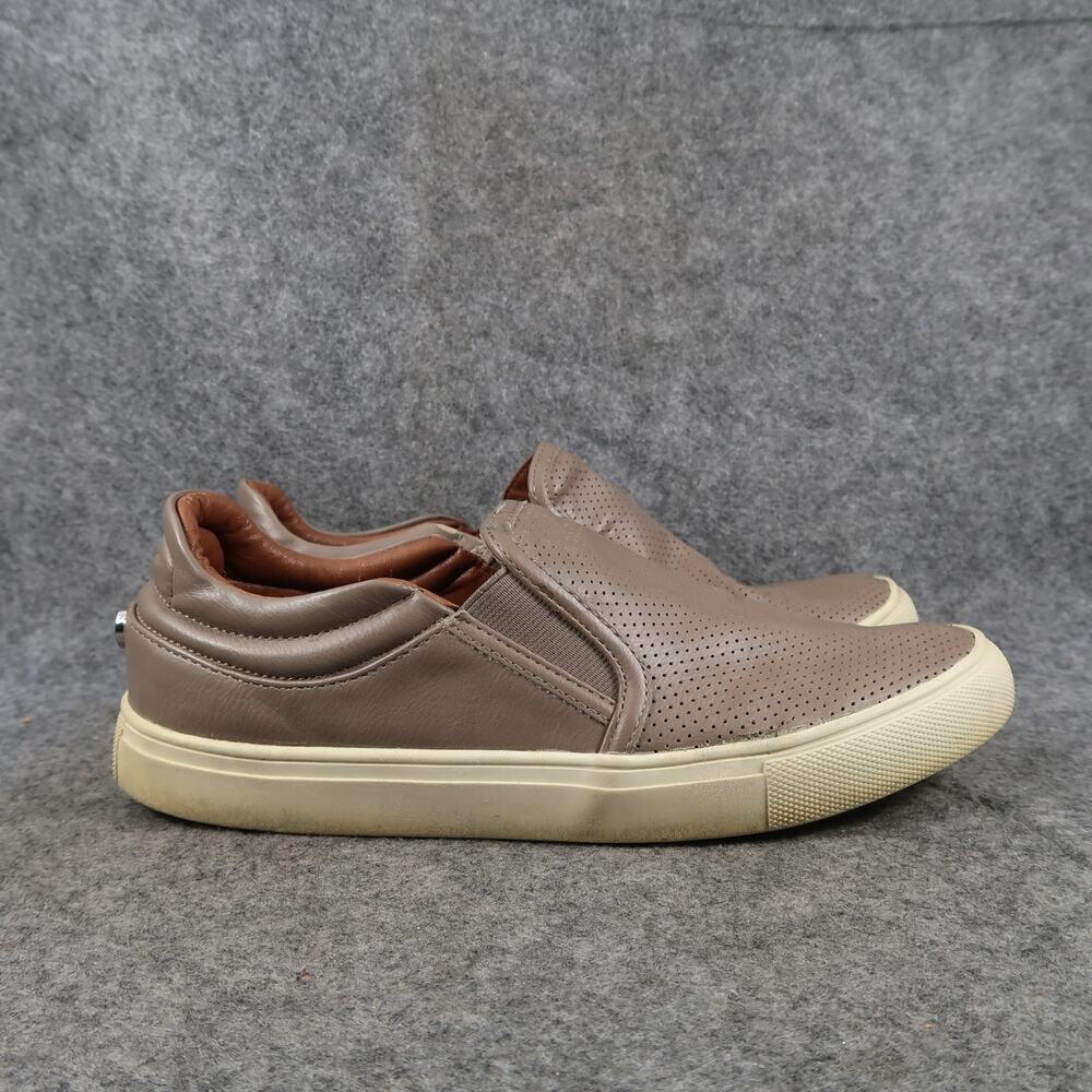 Steve Madden Shoes Womens 7.5 Sneakers Casual Slip On Essa Perforated Trainers